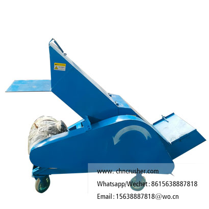 Frozen meat plate crusher