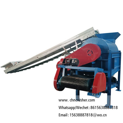 Coconut husk fiber extraction machine