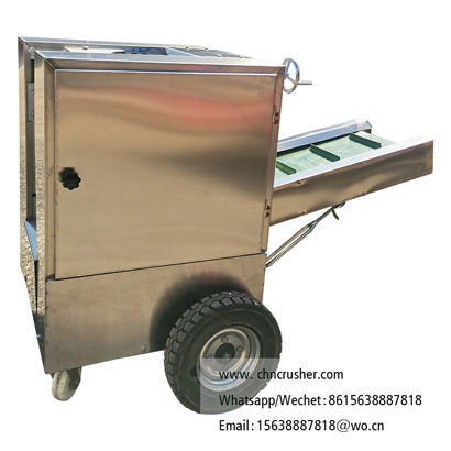 Coconut peeling machine