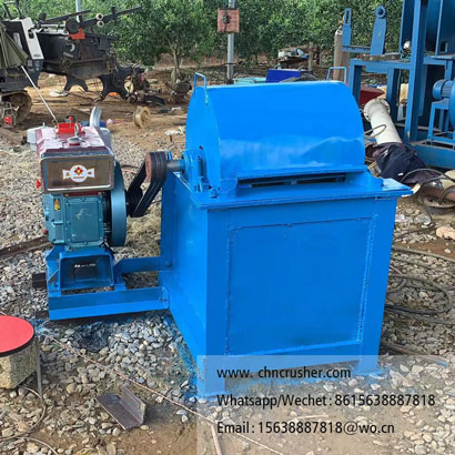 Hemp fiber extraction machine