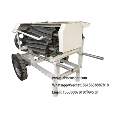 Mulberry branch peeling machine