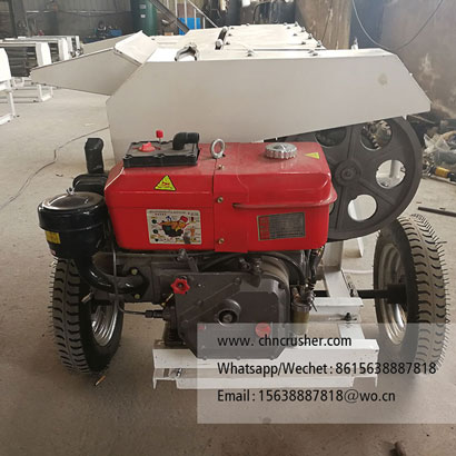 Mulberry branch peeling machine