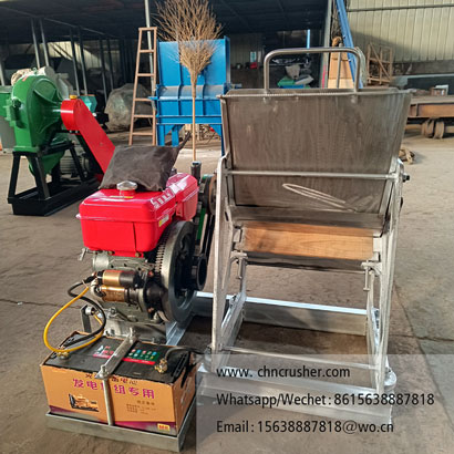 Cassava pulping machine