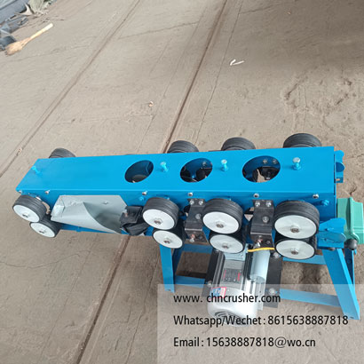 Willow branch peeling machine