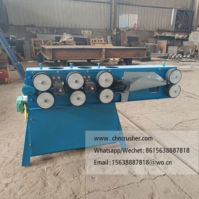 Willow branch peeling machine
