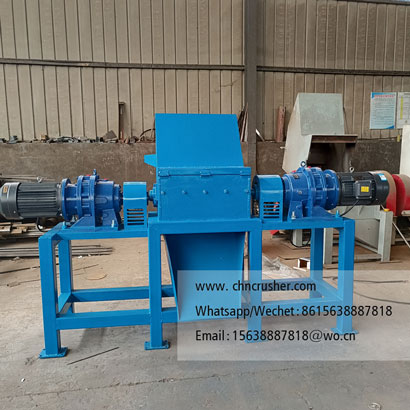 Frozen meat plate crusher