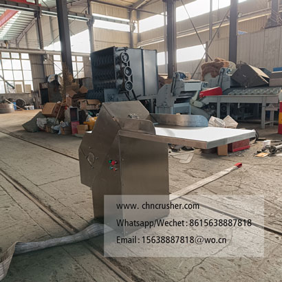 Frozen butter and cheese crusher