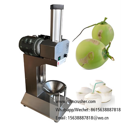 Young coconut peeling machine