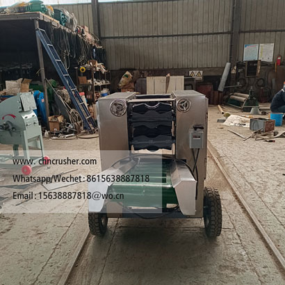 Coconut peeling machine