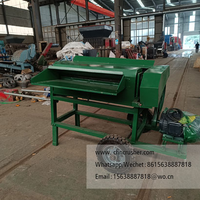 Mulberry branch peeling machine