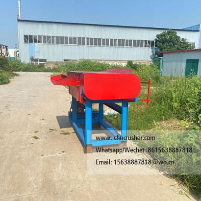 Hemp outer bark peeling machine