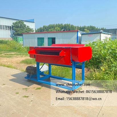 Hemp outer bark peeling machine