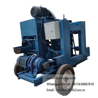 Ring-type wood debarking machine