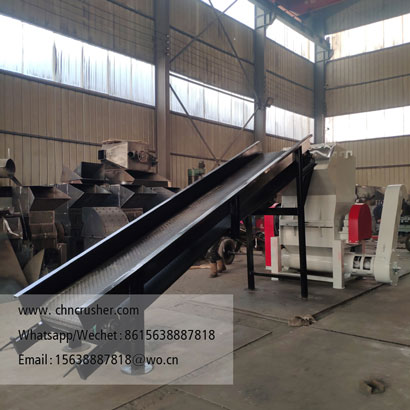 PVC sheet and pipe shredder