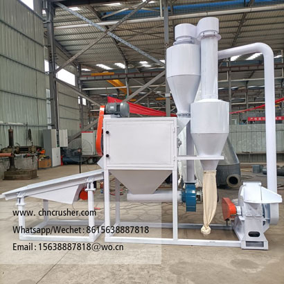 Mugwort fiber processing machine