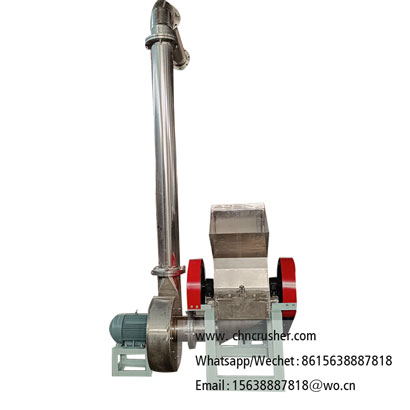 Stainless steel pulp board shredder