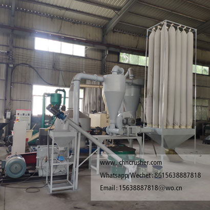 Plastic grinding machine