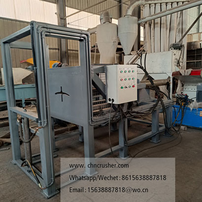 Tire steel wire separation equipment