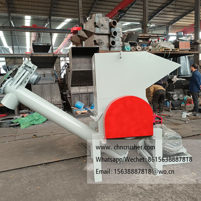 PVC sheet and pipe shredder