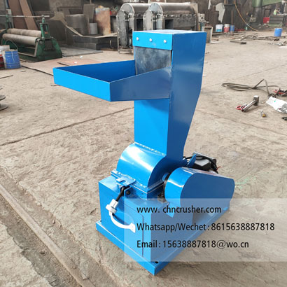 Small glass crushing machine