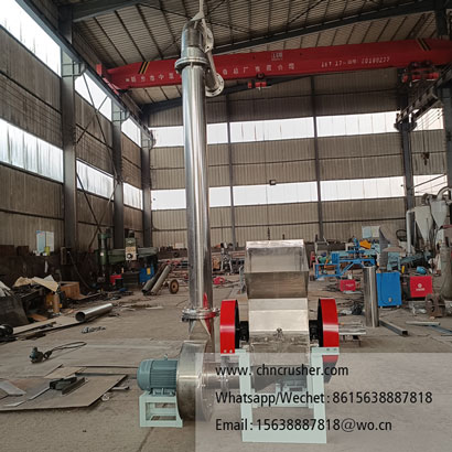 Stainless steel pulp board shredder