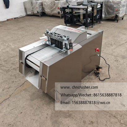 Coconut husk cutting machine