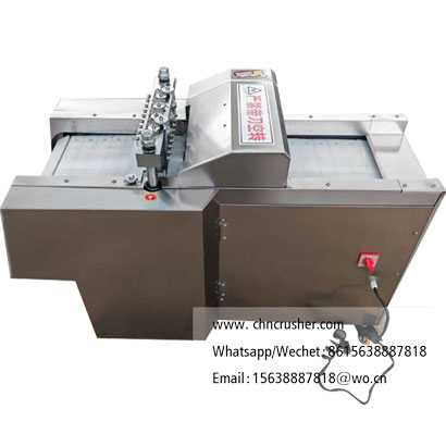 Coconut husk cutting machine