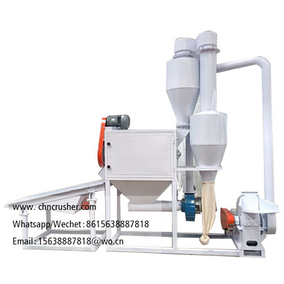 Mugwort fiber processing machine