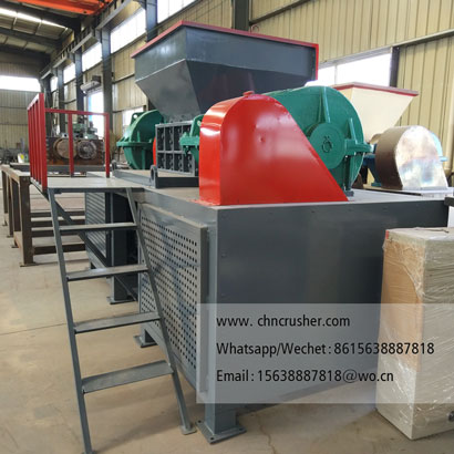 Metal twin-shaft shredder