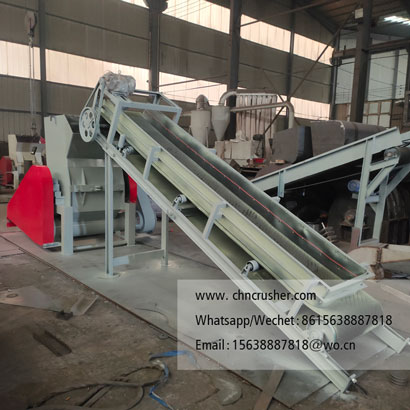 Multifunctional PVC profile crushing and magnetic separation equipment