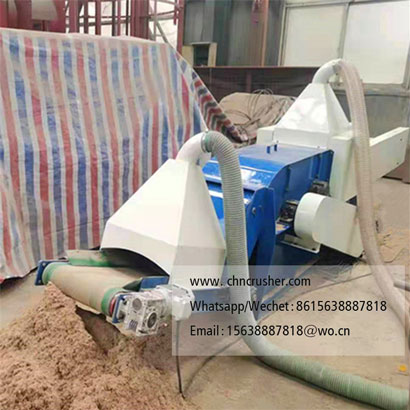 Wood veneer shredder