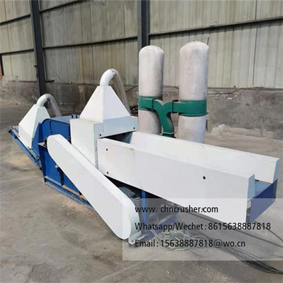 Wood veneer shredder