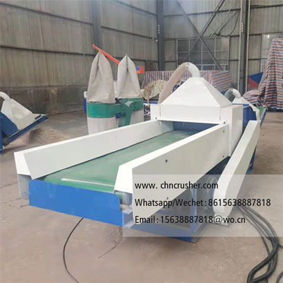 Wood veneer shredder