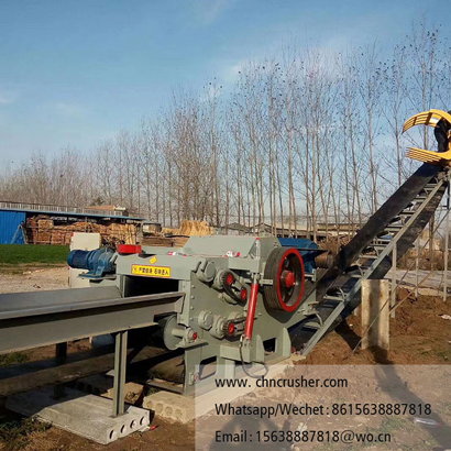 PVC profile crusher