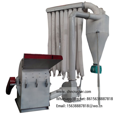 Large rock wool crusher