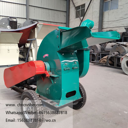 Small rice husk crusher