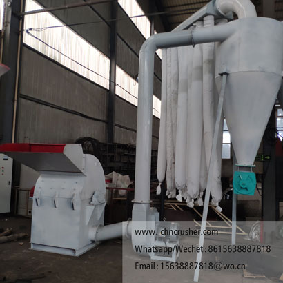 Thermal insulation material tearing and crushing production line
