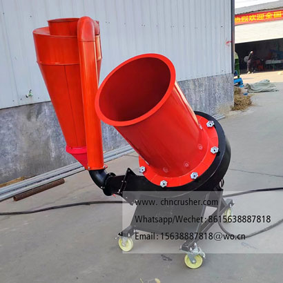 Small Cylindrical Straw and Stubble Crusher
