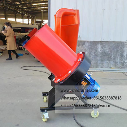 Small Cylindrical Straw and Stubble Crusher