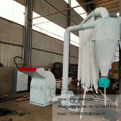 Large rock wool crusher