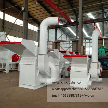 Large rock wool crusher