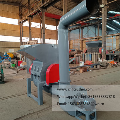 Fiber chopped strand machine