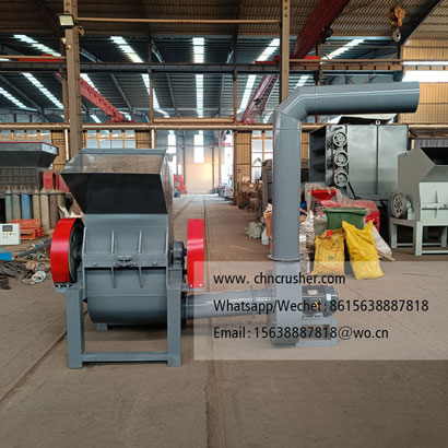 Fiber chopped strand machine