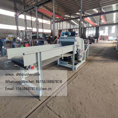Forced-Feed Silage Straw Crusher