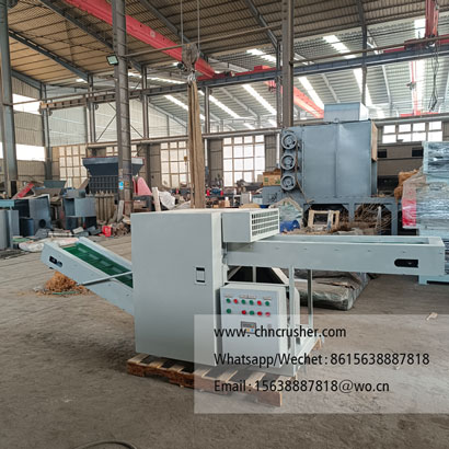 Waste cloth cutting machine