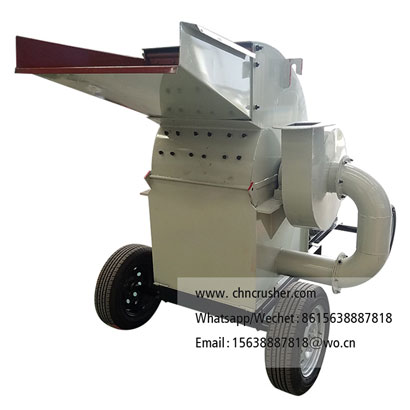 Mobile Diesel-Powered Sawdust Machine