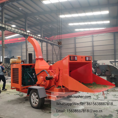 Mobile Caragana Crusher