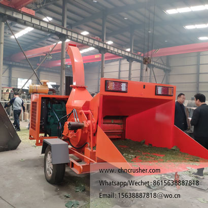 Mobile Caragana Crusher