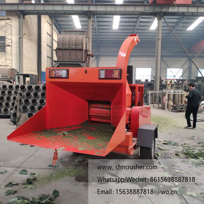 Mobile Caragana Crusher