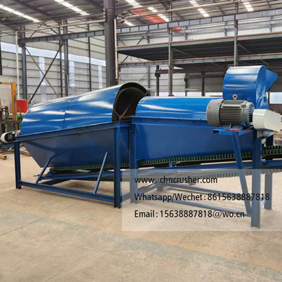 Bagged Expired Food Crushing and Debagging Machine
